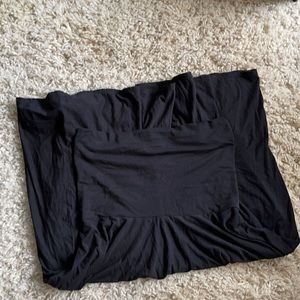 JCrew black dress/skirt beach cover up